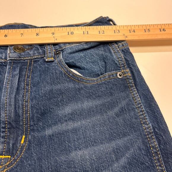 Gap Vintage Flare High Rise Jeans 25/0 Petite Dark Wash - Picture 6 of 8